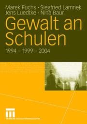 Cover von Gewalt an Schulen