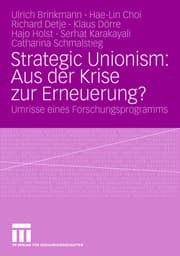 Cover von Strategic Unionism: Aus der Krise zur Erneuerung?