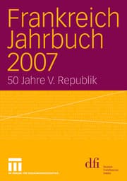 Cover von Frankreich Jahrbuch 2007