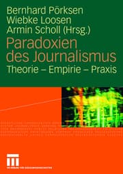 Cover von Paradoxien des Journalismus