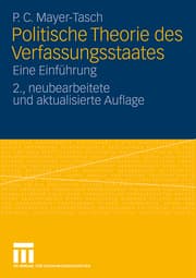 Cover von Politische Theorie des Verfassungsstaates
