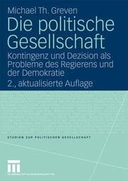 Cover von Die politische Gesellschaft