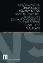 Cover von Ökologische Kommunikation