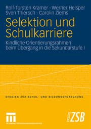 Cover von Selektion und Schulkarriere