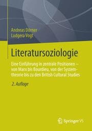 Cover von Literatursoziologie