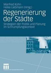 Cover von Regenerierung der Städte