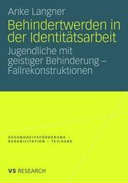 Cover von Behindertwerden in der Identätsarbeit
