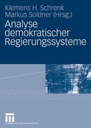 Cover von Analyse demokratischer Regierungssysteme