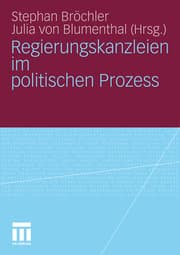 Cover von Regierungskanzleien im politischen Prozess