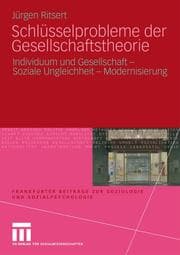 Cover von Schlüsselprobleme der Gesellschaftstheorie