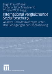 Cover von International vergleichende Sozialforschung