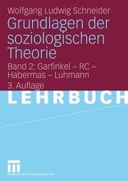 Cover von Grundlagen der soziologischen Theorie 2