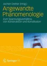 Cover von Angewandte Phänomenologie