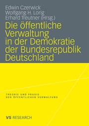 Cover von Die öffentliche Verwaltung in der Demokratie der Bundesrepublik Deutschland