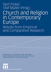 Cover von Church and Religion in Contemporary Europe