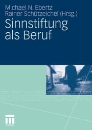 Cover von Sinnstiftung als Beruf