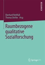 Cover von Raumbezogene qualitative Sozialforschung