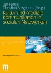 Cover von Kultur und mediale Kommunikation in sozialen Netzwerken