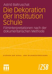 Cover von Die Dekoration der Institution Schule