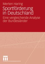 Cover von Sportförderung in Deutschland