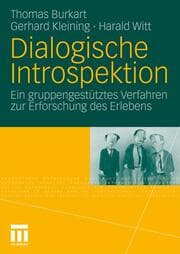 Cover von Dialogische Introspektion