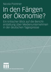 Cover von In den Fängen der Ökonomie?