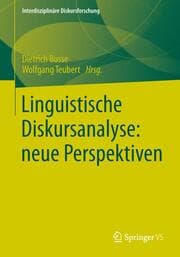 Cover von Linguistische Diskursanalyse