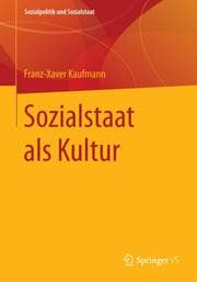 Cover von Sozialstaat als Kultur