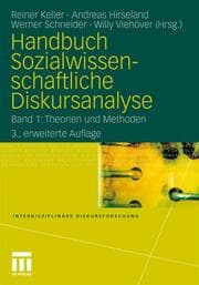 Cover von Handbuch Sozialwissenschaftliche Diskursanalyse 1