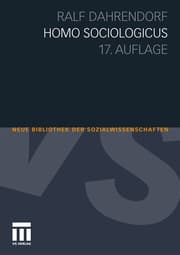 Cover von Homo Sociologicus