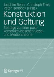 Cover von Konstruktion und Geltung