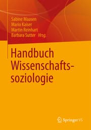 Cover von Handbuch Wissenschaftssoziologie