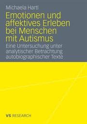 Cover von Emotionen und affektives Erleben bei Menschen mit Autismus
