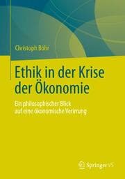 Cover von Ethik in der Krise der Ökonomie