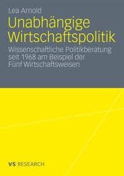 Cover von Unabhängige Wirtschaftspolitik
