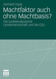 Cover von Machtfaktor auch ohne Machtbasis?