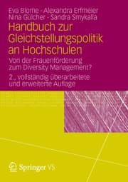 Cover von Handbuch zur Gleichstellungspolitik an Hochschulen
