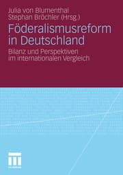 Cover von Föderalismusreform in Deutschland