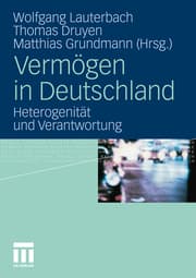 Cover von Vermögen in Deutschland