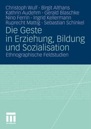 Cover von Die Geste in Erziehung, Bildung und Sozialisation