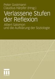 Cover von Verlassene Stufen der Reflexion