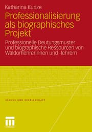 Cover von Professionalisierung als biographisches Projekt