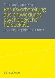 Cover von Berufsvorbereitung unter entwicklungspsychologischer Perspektive