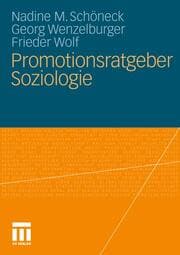Cover von Promotionsratgeber Soziologie