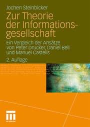 Cover von Zur Theorie der Informationsgesellschaft