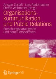 Cover von Organisationskommunikation und Public Relations