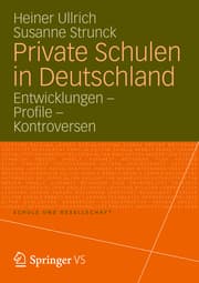 Cover von Private Schulen in Deutschland