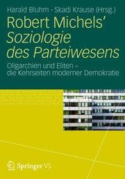 Cover von Robert Michels Soziologie des Parteiwesens