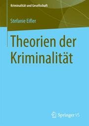 Cover von Theorien der Kriminalität