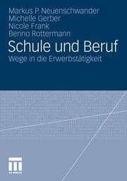 Cover von Schule und Beruf